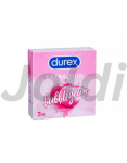 Durex Extra Thin Bubblegum Condoms 3Pcs