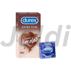 Durex Extra Thin Chocolate Condoms – 10Pcs