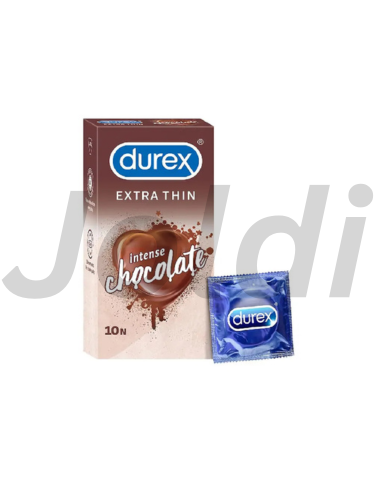 Durex Extra Thin Chocolate Condoms – 10Pcs