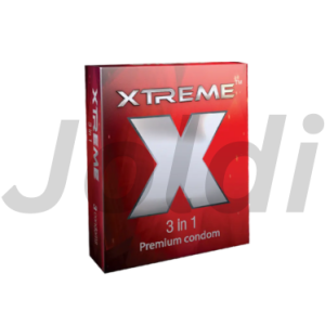 Xtreme 3in1 Premium Condom 3Pcs