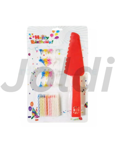 Birthday Candle and Cutter set