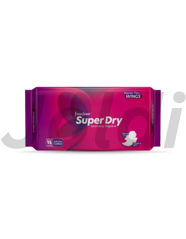 Freedom Super Dry 15 pads