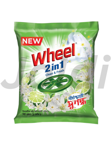 Wheel Washing (Detergent) Powder 2in1 Clean & Fresh 1kg