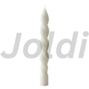 Long Twisted Table Candles Spiral Luxury Candles